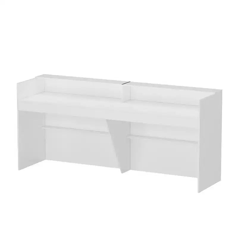 Bureau de réception moderne blanc - Comptoir d'accueil