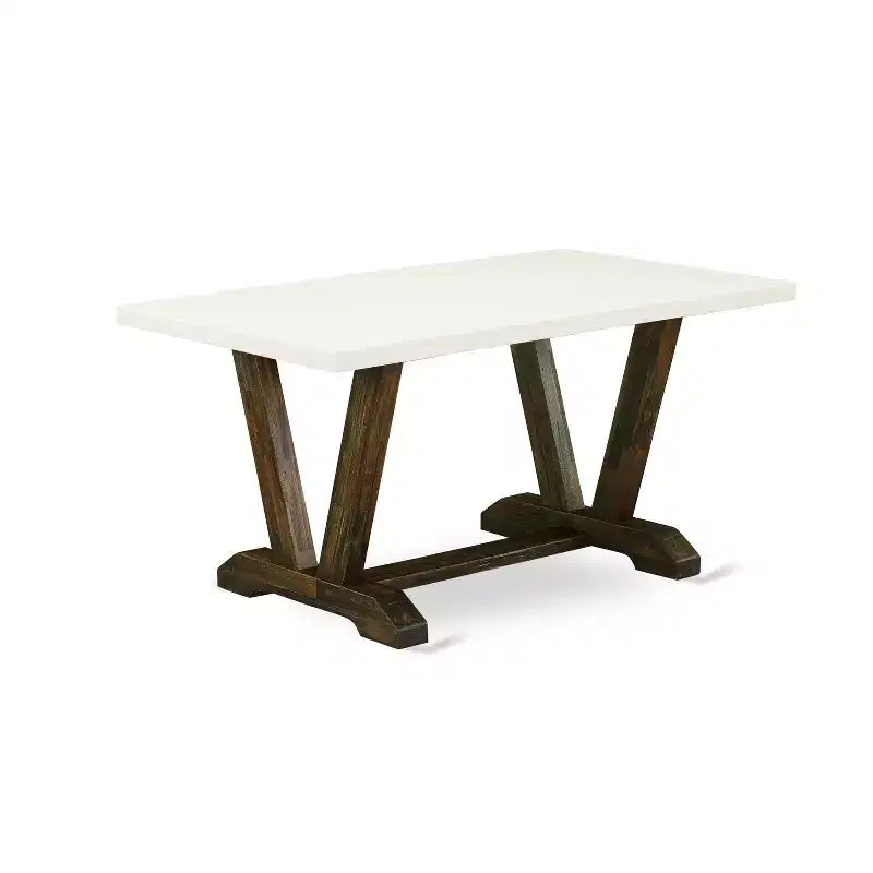 Table à manger rectangulaire V-Style 36x60", 4 places