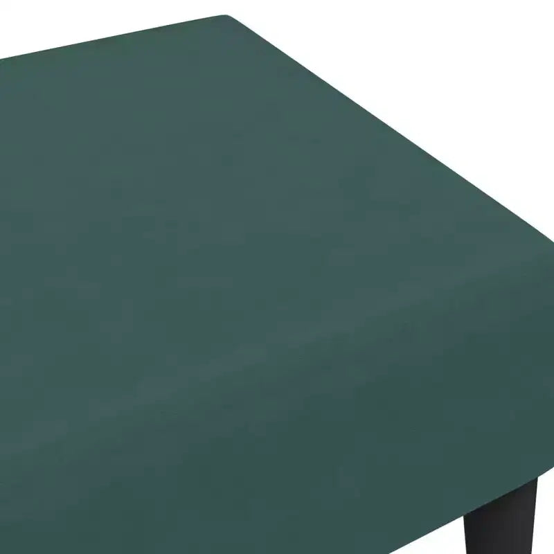 Repose-pieds ottoman moderne en velours, siège d'appoint compact pour le salon
