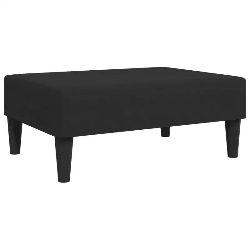 Repose-pieds ottoman moderne en velours, siège d'appoint compact pour le salon