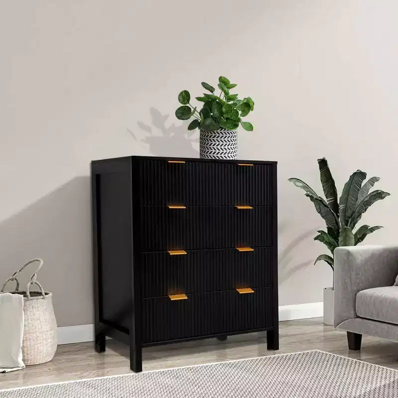 Commode, Commodes, Commode à 4 tiroirs