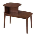 Table d'appoint avec tiroir et tablette coulissante, plateau blanc en faux marbre avec finition noire, table d'appoint élégante pour le rangement