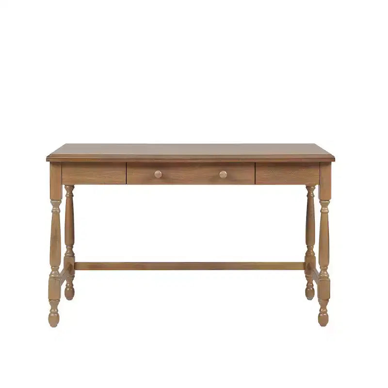 Bureau traditionnel en bois avec 1 tiroir