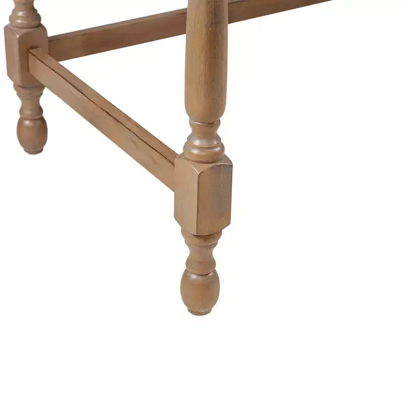 Bureau traditionnel en bois avec 1 tiroir