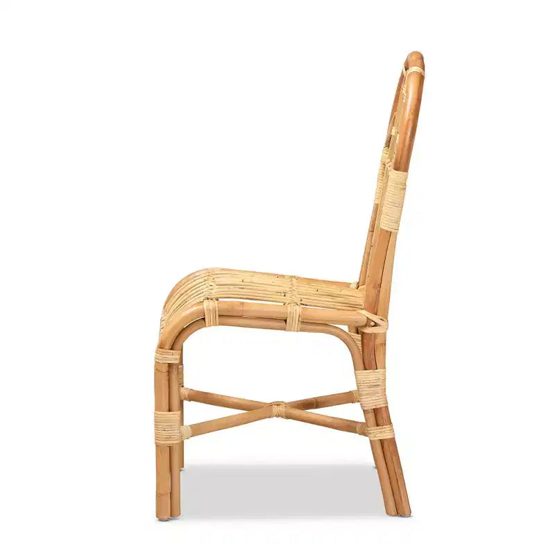 Fauteuil d'appoint en rotin naturel