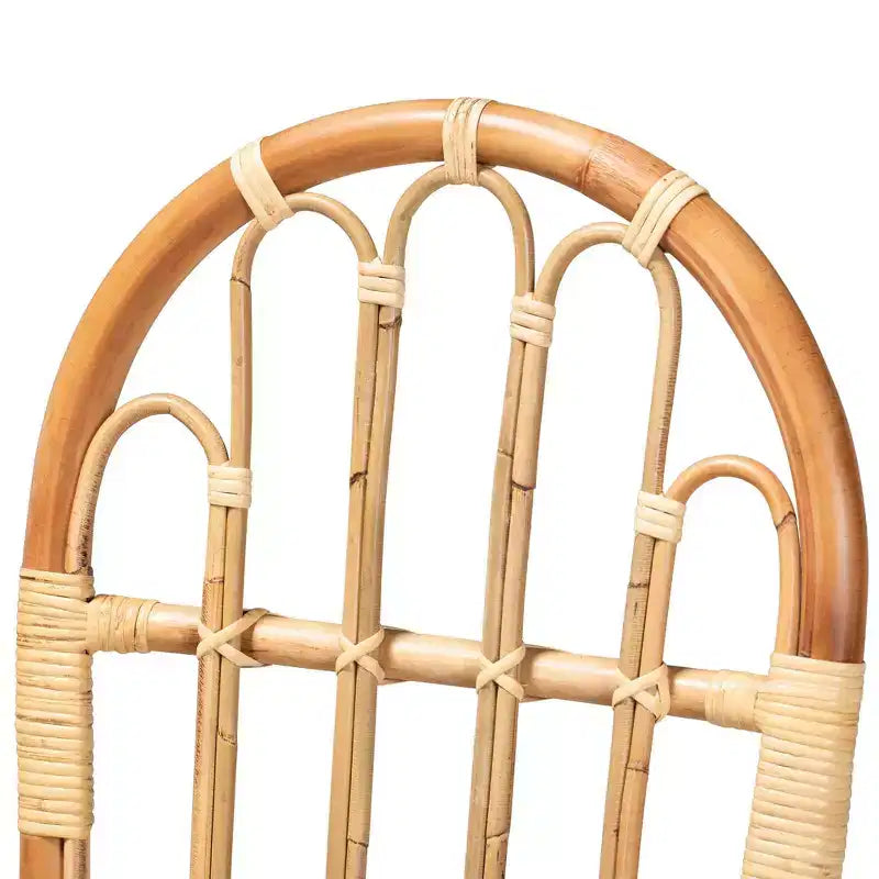 Fauteuil d'appoint en rotin naturel