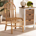 Fauteuil d'appoint en rotin naturel