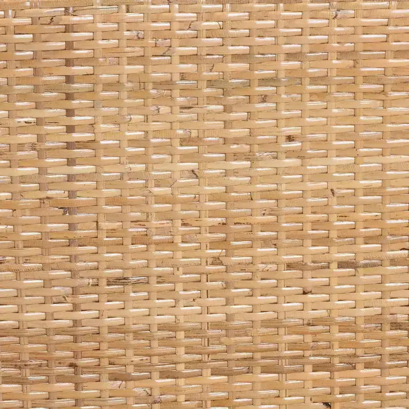 Chaise de salle à manger Bohème en bois d'acacia et rotin tressé