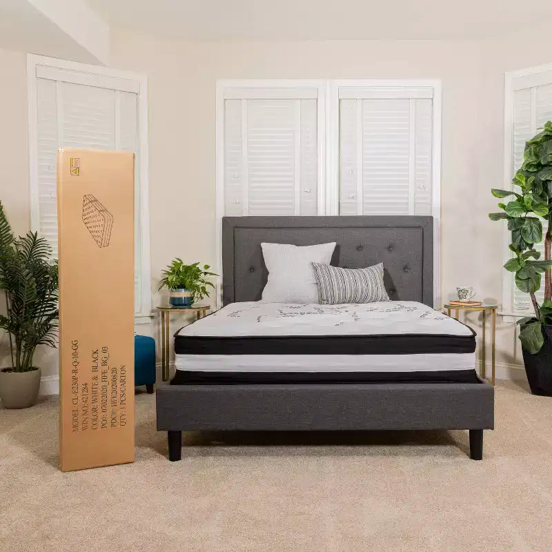 Matelas à ressorts ensachés de 10 pouces - Matelas de qualité supérieure