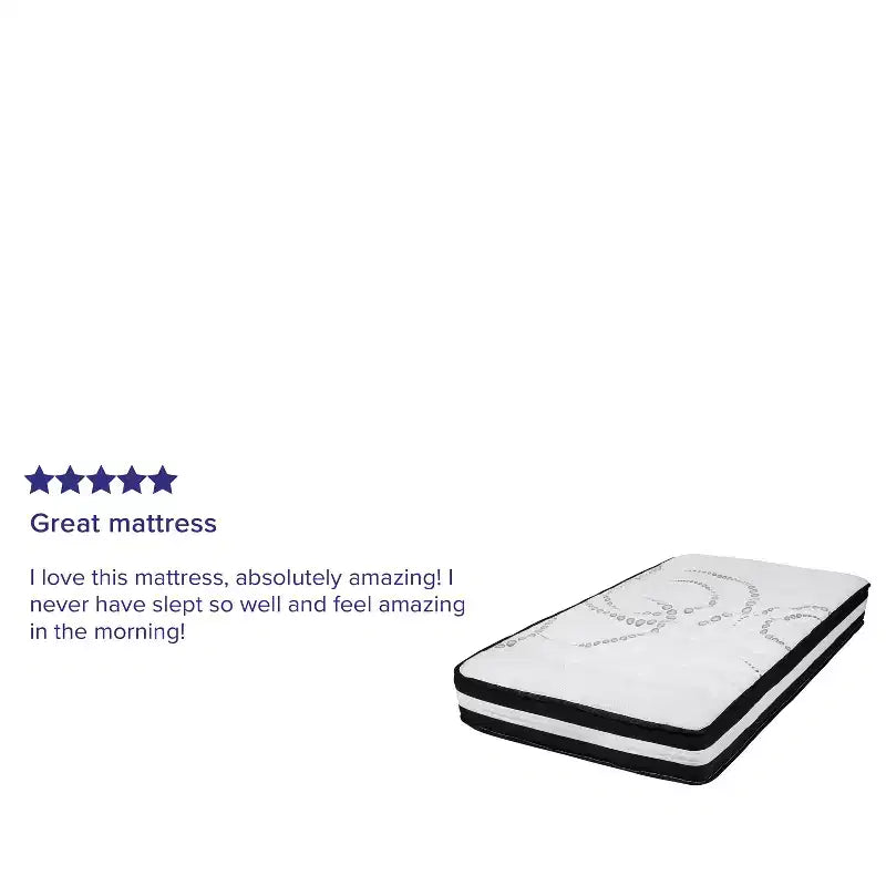 Matelas à ressorts ensachés de 10 pouces - Matelas de qualité supérieure