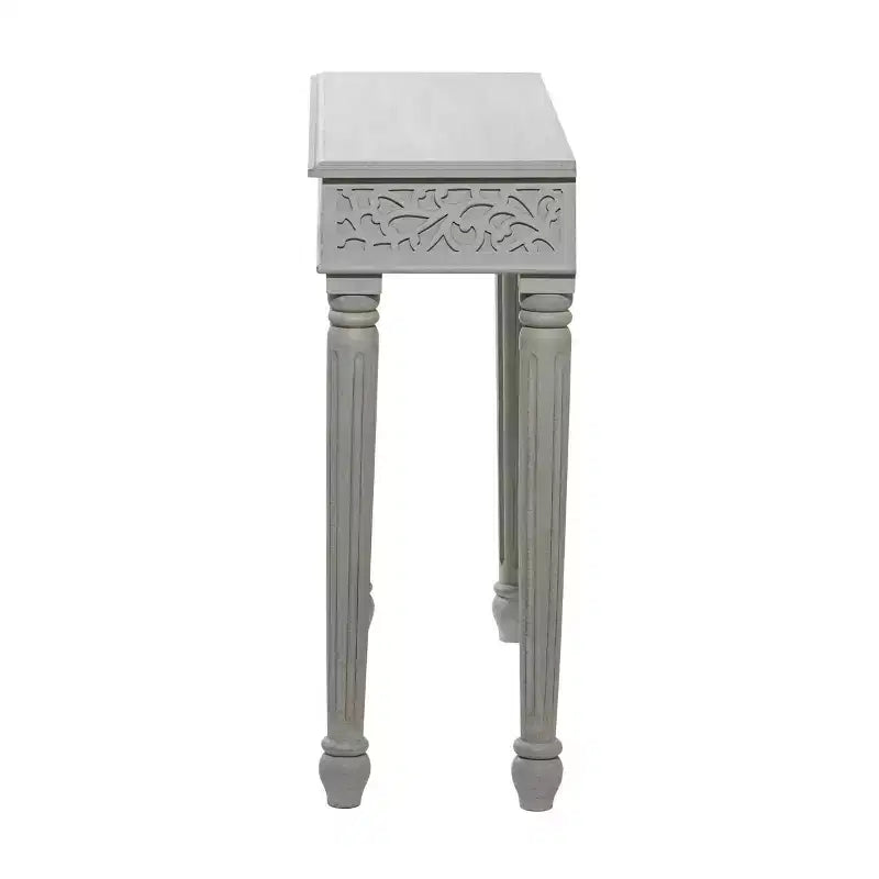 Console en bois de manguier de style ferme