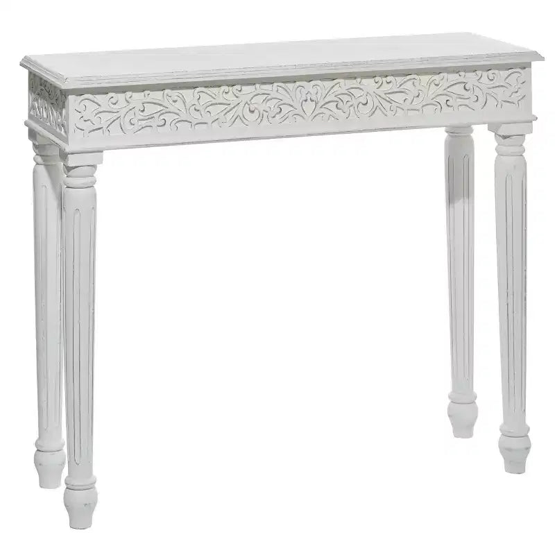 Console en bois de manguier de style ferme