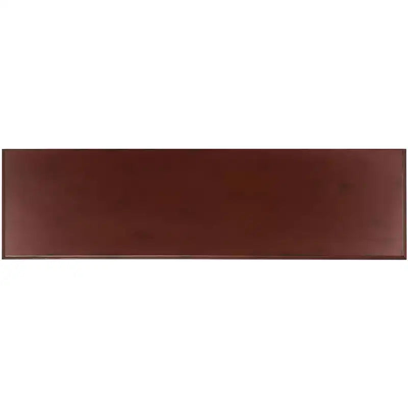 Console traditionnelle avec pieds en épingle à cheveux, cadre en fer bleu et plateau en bouleau