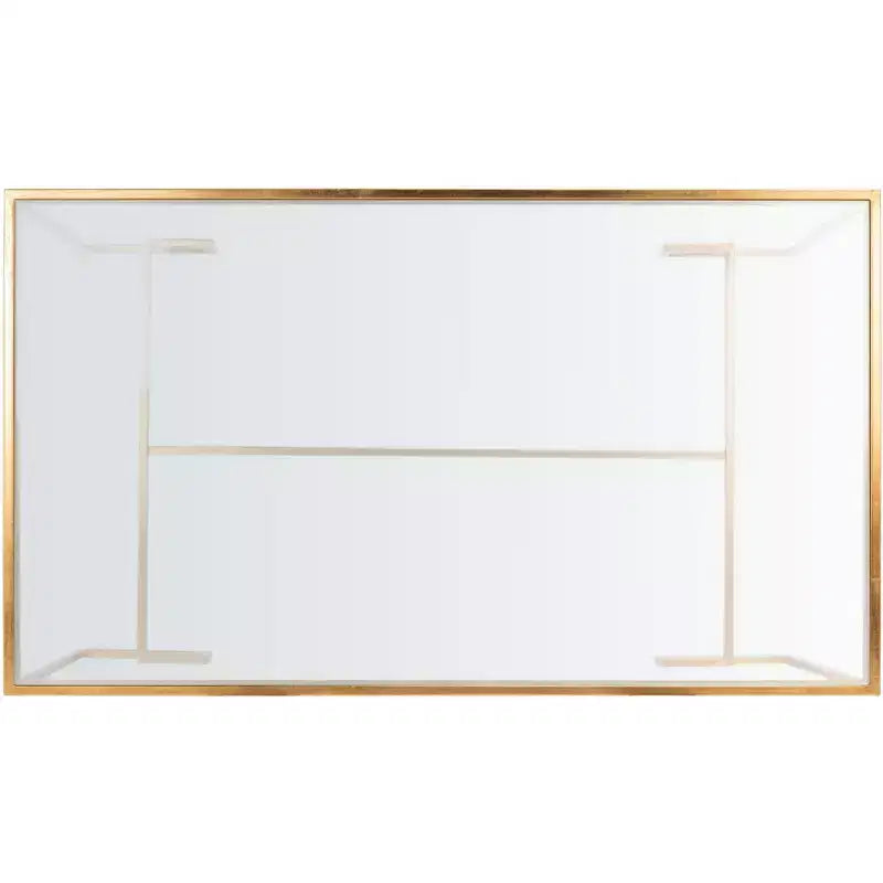 Table basse - Doré/Transparent