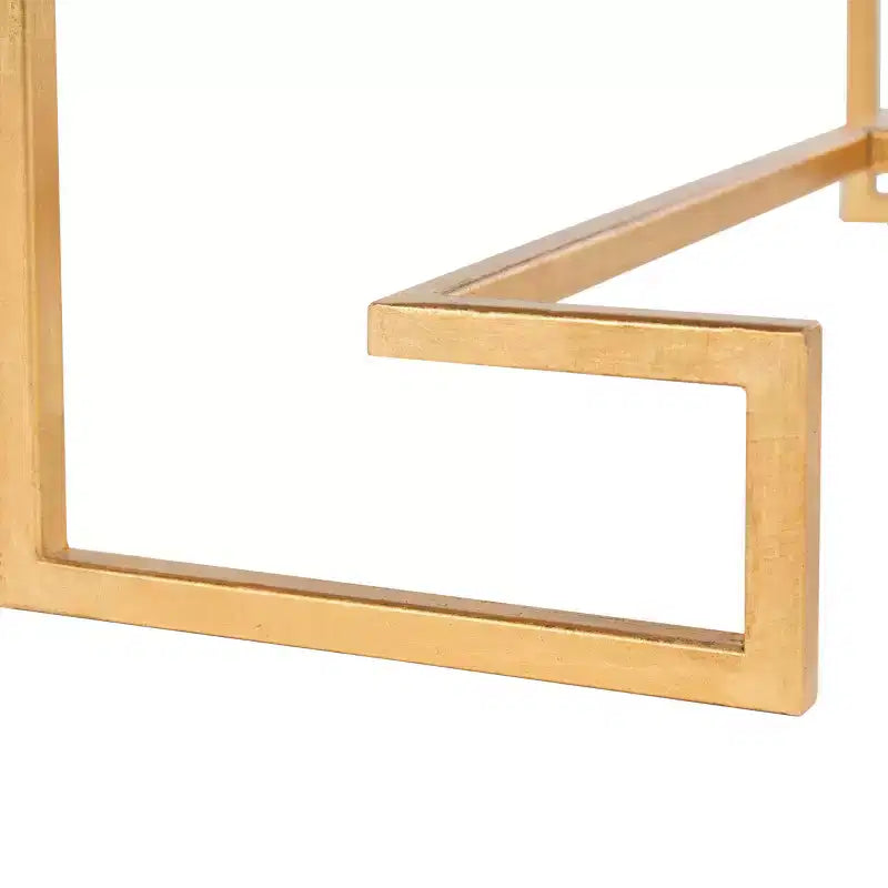 Table basse - Doré/Transparent