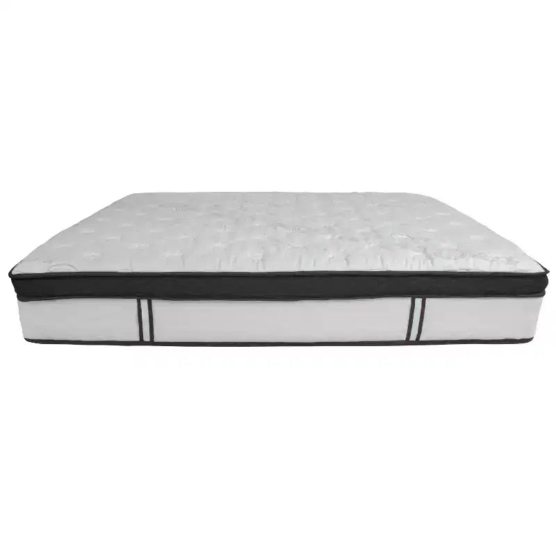 Matelas hybride à ressorts ensachés et mousse à mémoire de forme certifiée de 30,5 cm