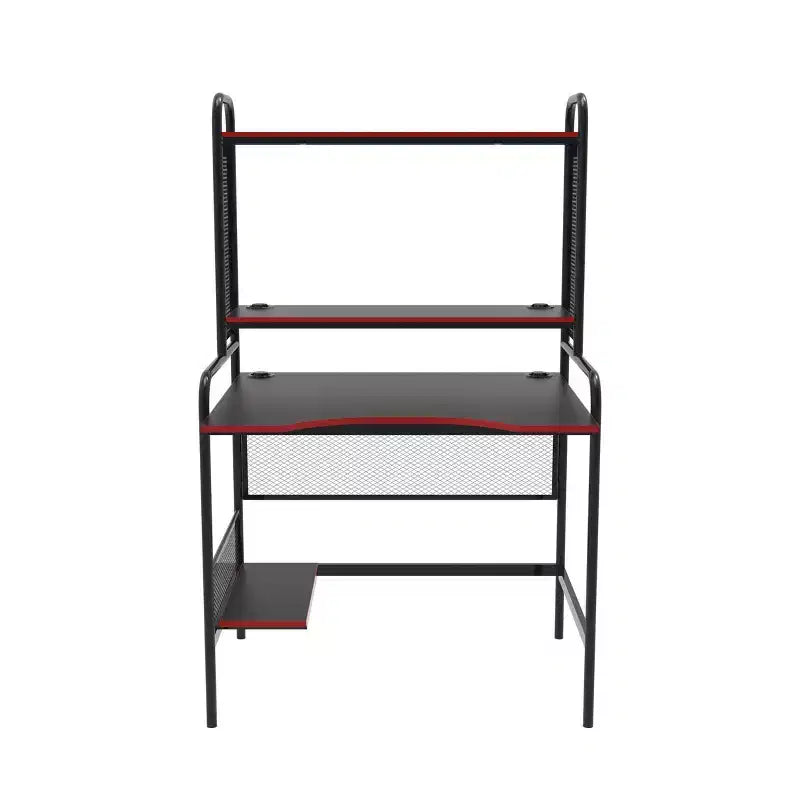 Bureau de jeu en maille avec plateau en bois