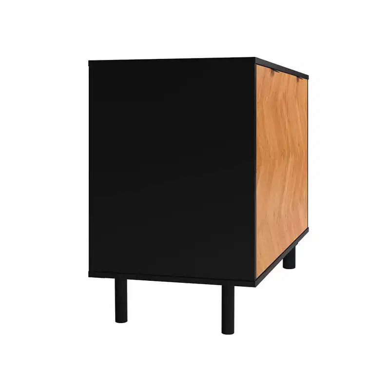 Meuble d'appoint 2 étagères moderne du milieu du siècle