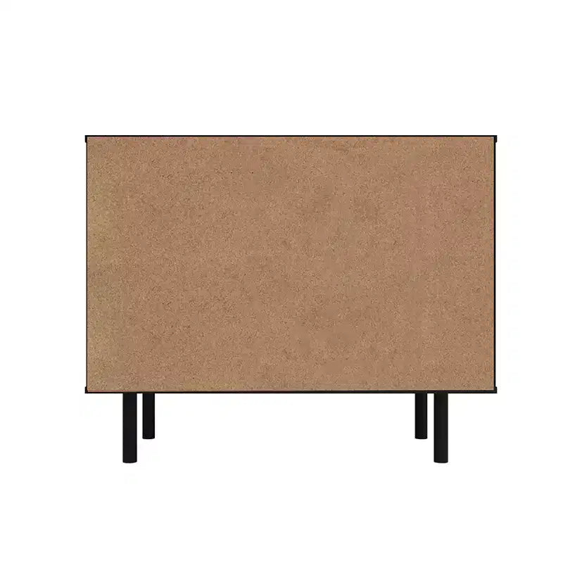 Meuble d'appoint 2 étagères moderne du milieu du siècle